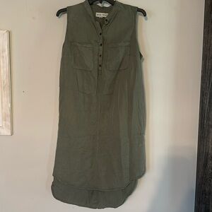 Ava & Viv Plus Size Army Green Dress Size 1X